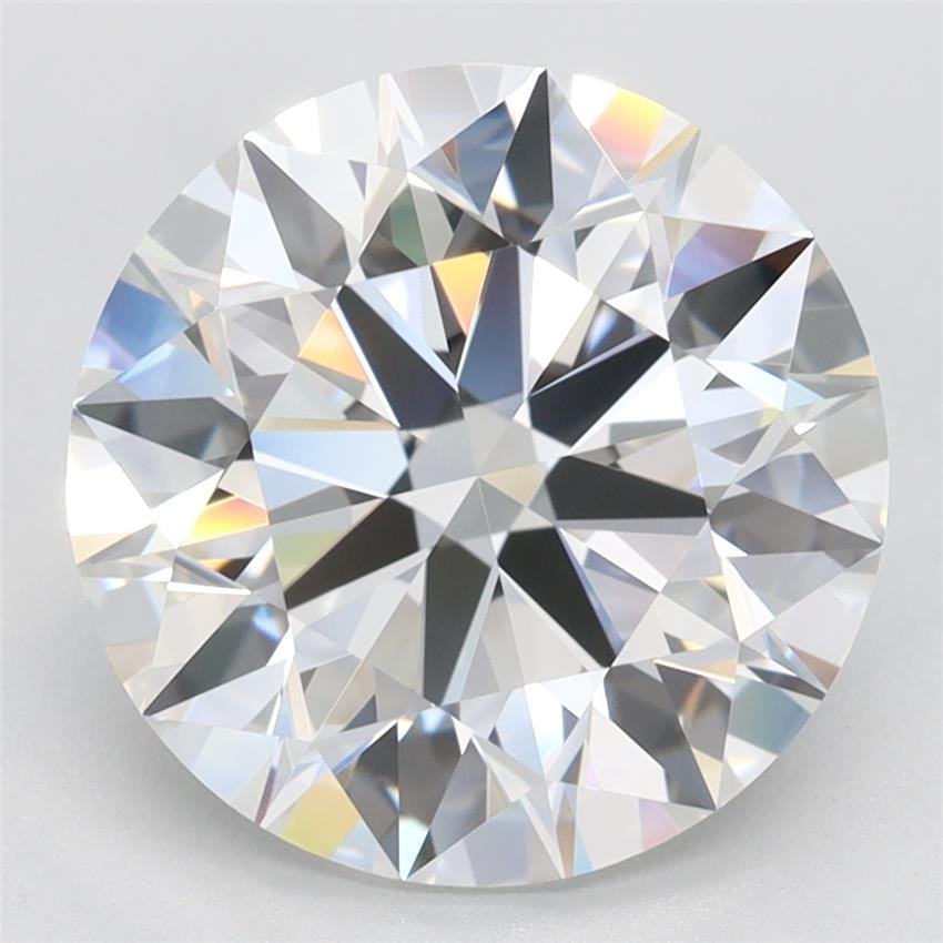 4.17ct E VVS1 Rare Carat Ideal Cut Round Lab Grown Diamond