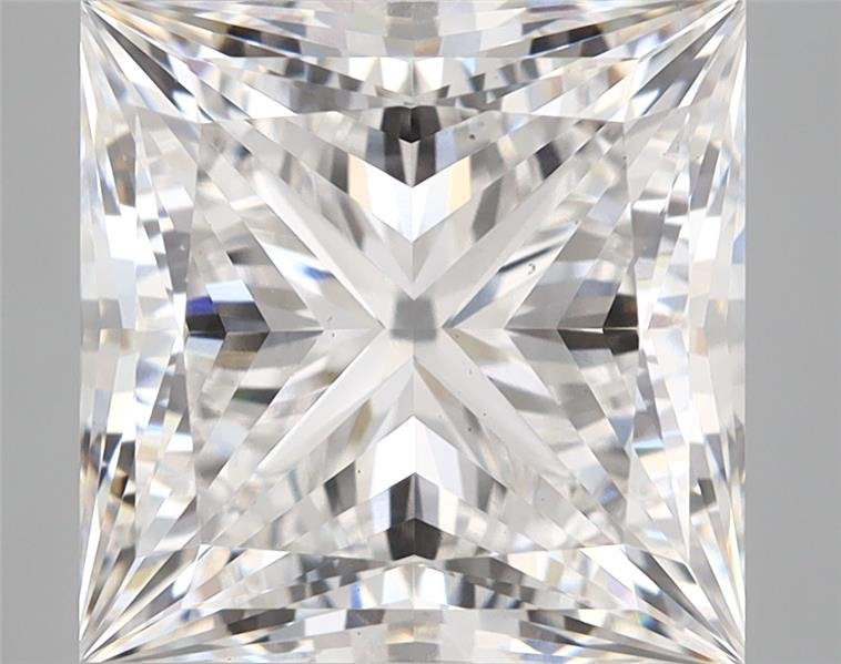 6.50ct F VS1 Rare Carat Ideal Cut Princess Lab Grown Diamond