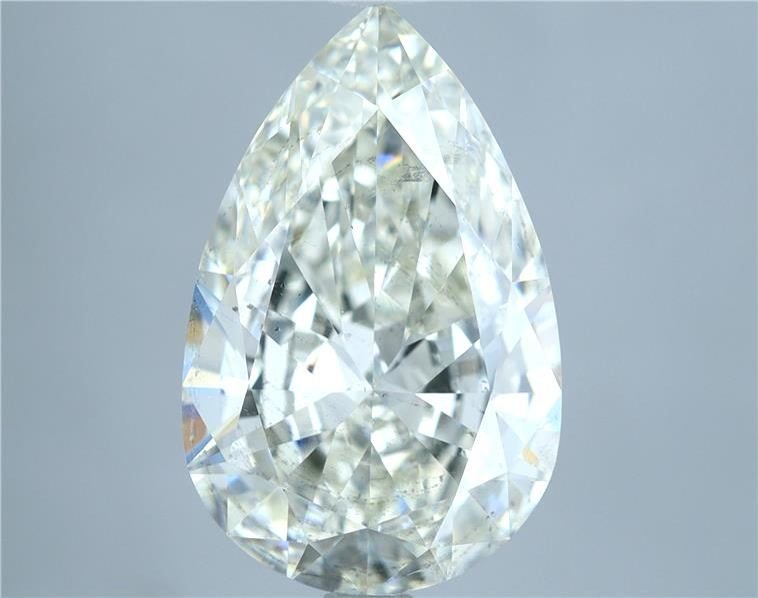 3.70ct I SI2 Very Good Cut Pear Diamond