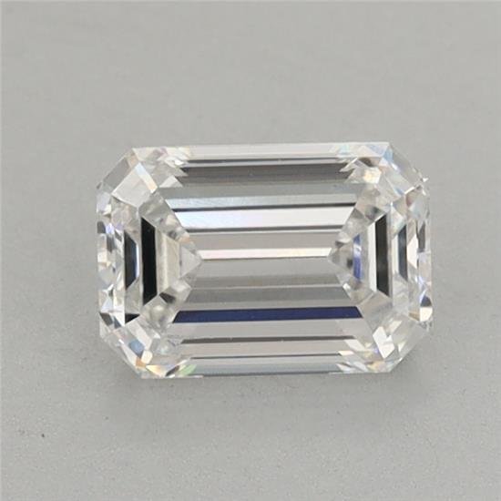 0.83ct E VS1 Rare Carat Ideal Cut Emerald Lab Grown Diamond