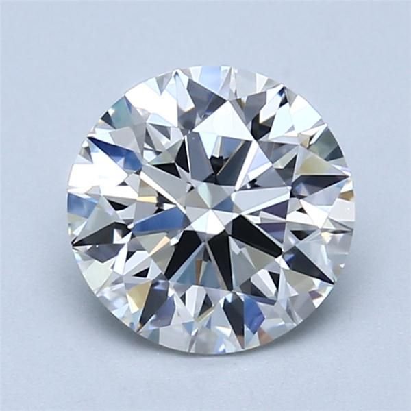 1.73ct F VVS1 Rare Carat Ideal Cut Round Diamond