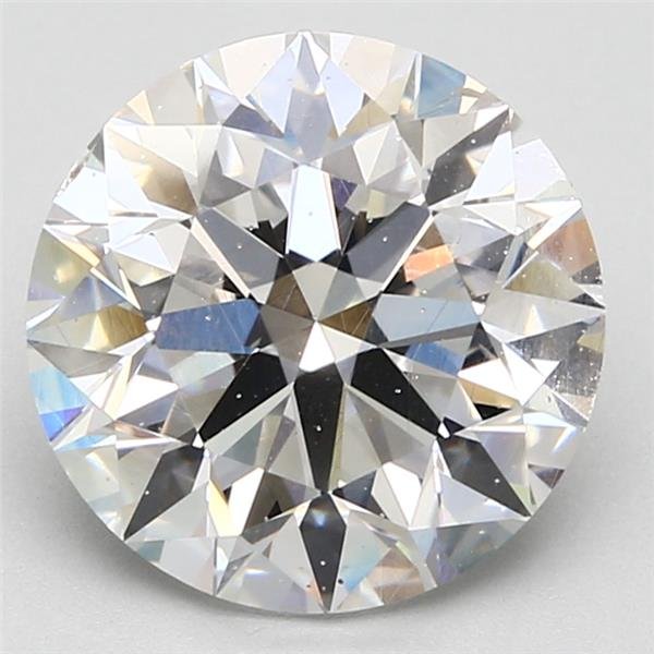 5.11ct E VS2 Rare Carat Ideal Cut Round Diamond