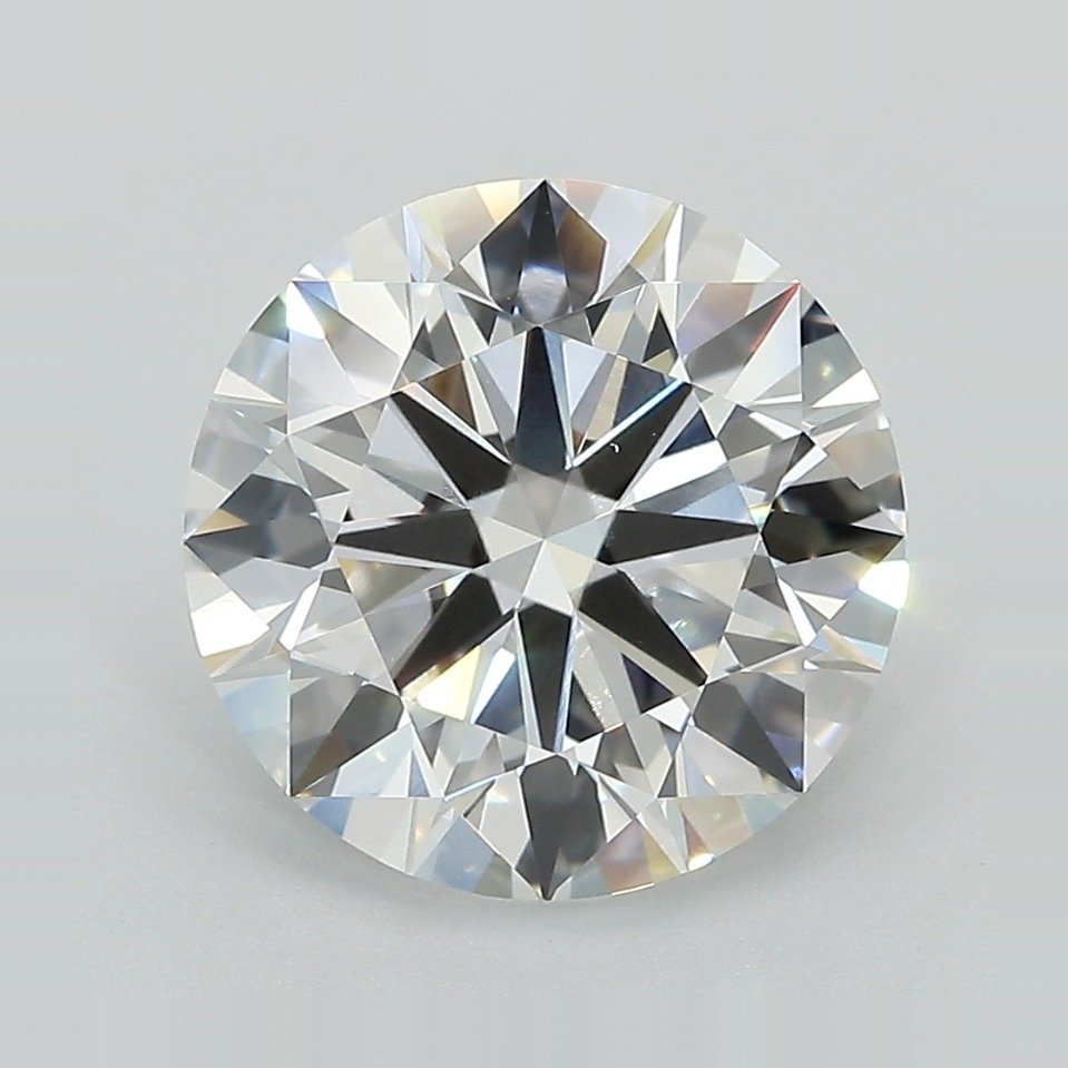4.51ct E VS1 Rare Carat Ideal Cut Round Lab Grown Diamond