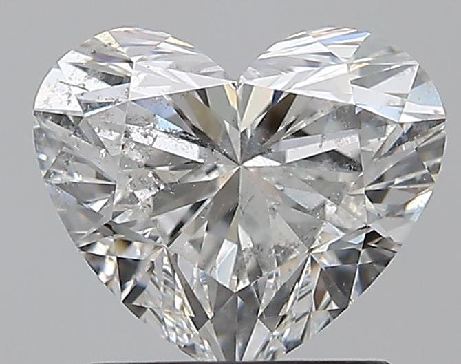 1.41ct F SI2 Rare Carat Ideal Cut Heart Diamond