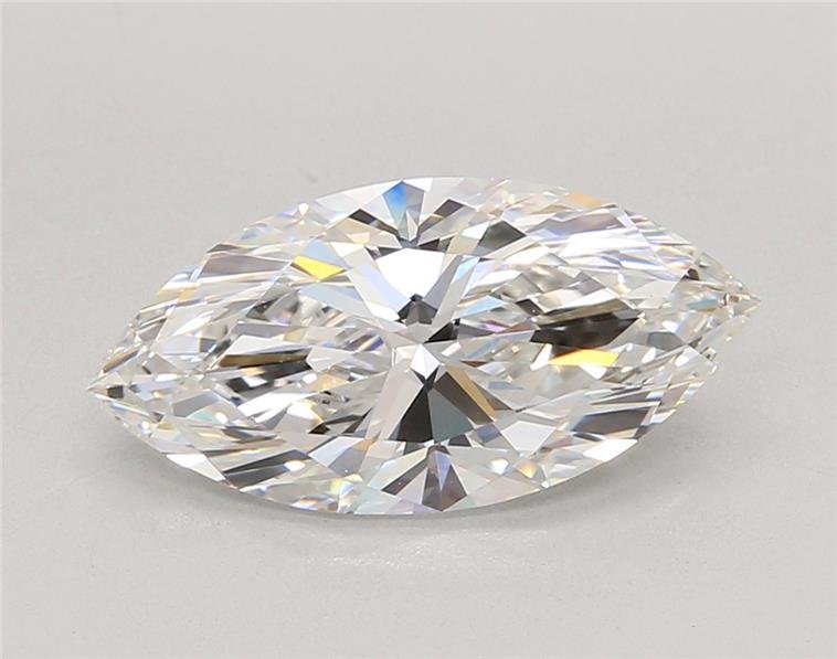 3.04ct E VVS2 Rare Carat Ideal Cut Marquise Lab Grown Diamond