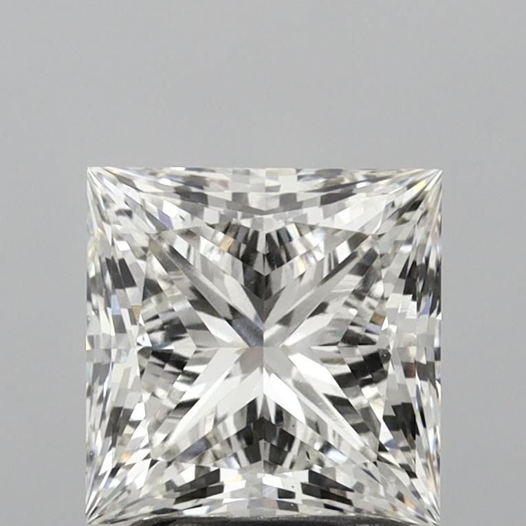 2.24ct I VS2 Rare Carat Ideal Cut Princess Lab Grown Diamond