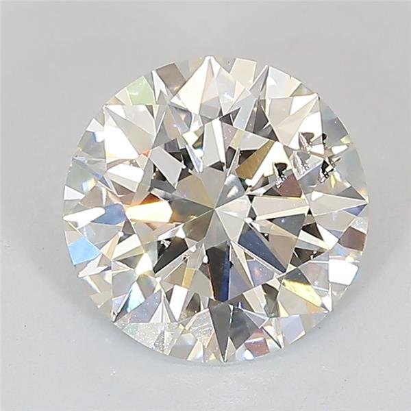 2.03ct I SI2 Excellent Cut Round Lab Grown Diamond