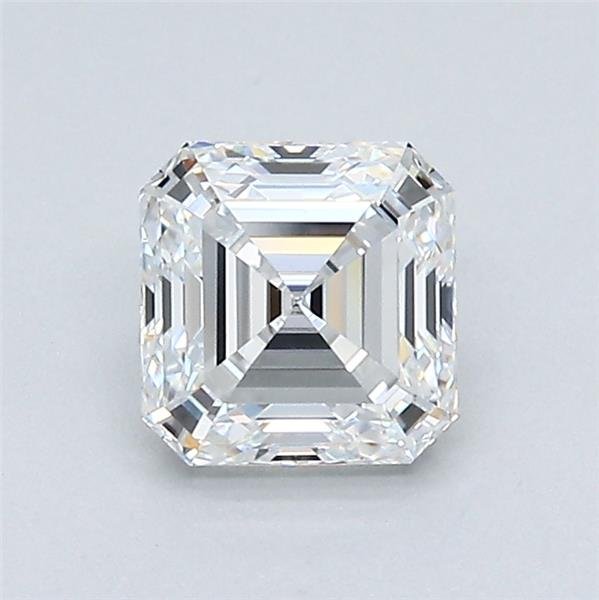 1.04ct E VVS2 Rare Carat Ideal Cut Asscher Diamond