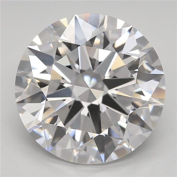 7.19ct F VVS2 Rare Carat Ideal Cut Round Lab Grown Diamond