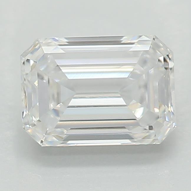 0.61ct D VS1 Rare Carat Ideal Cut Emerald Lab Grown Diamond