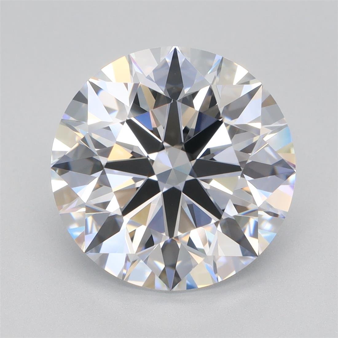 3.66ct D VVS1 Rare Carat Ideal Cut Round Lab Grown Diamond