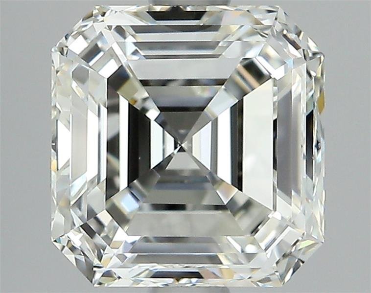 2.02ct J VVS2 Rare Carat Ideal Cut Asscher Diamond