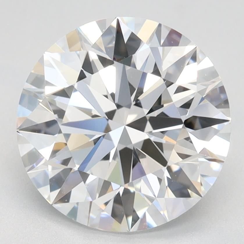 2.56ct D IF Rare Carat Ideal Cut Round Lab Grown Diamond
