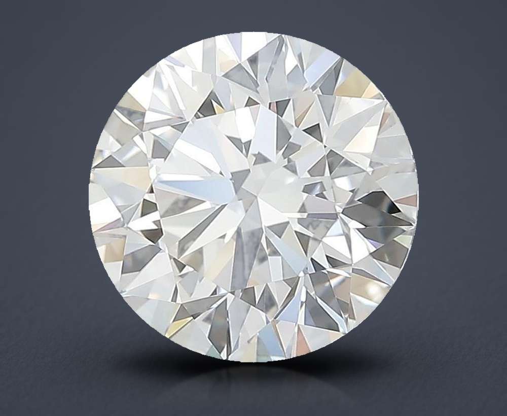 3.32 Carat Round Lab Diamond