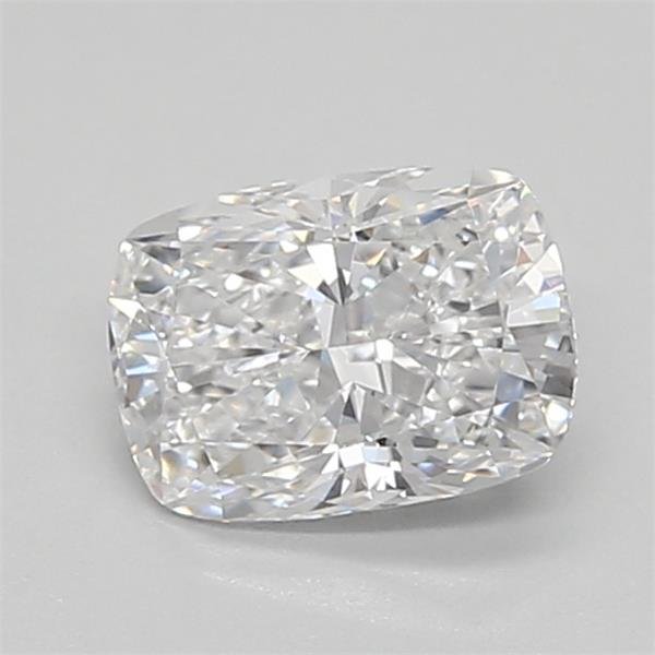 0.65ct D VVS2 Rare Carat Ideal Cut Cushion Lab Grown Diamond