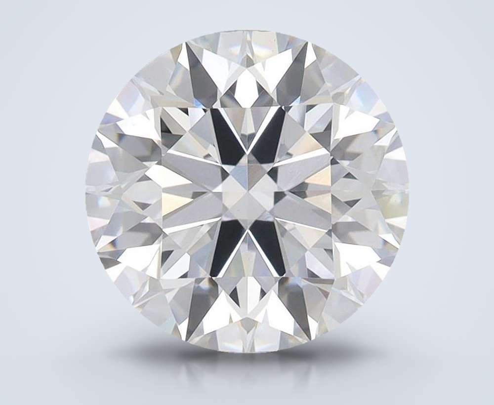 3.68 Carat Round Lab Diamond