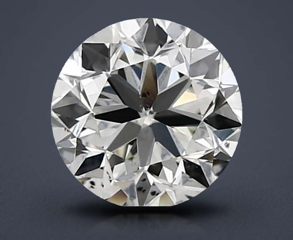 0.80 Carat Round Natural Diamond
