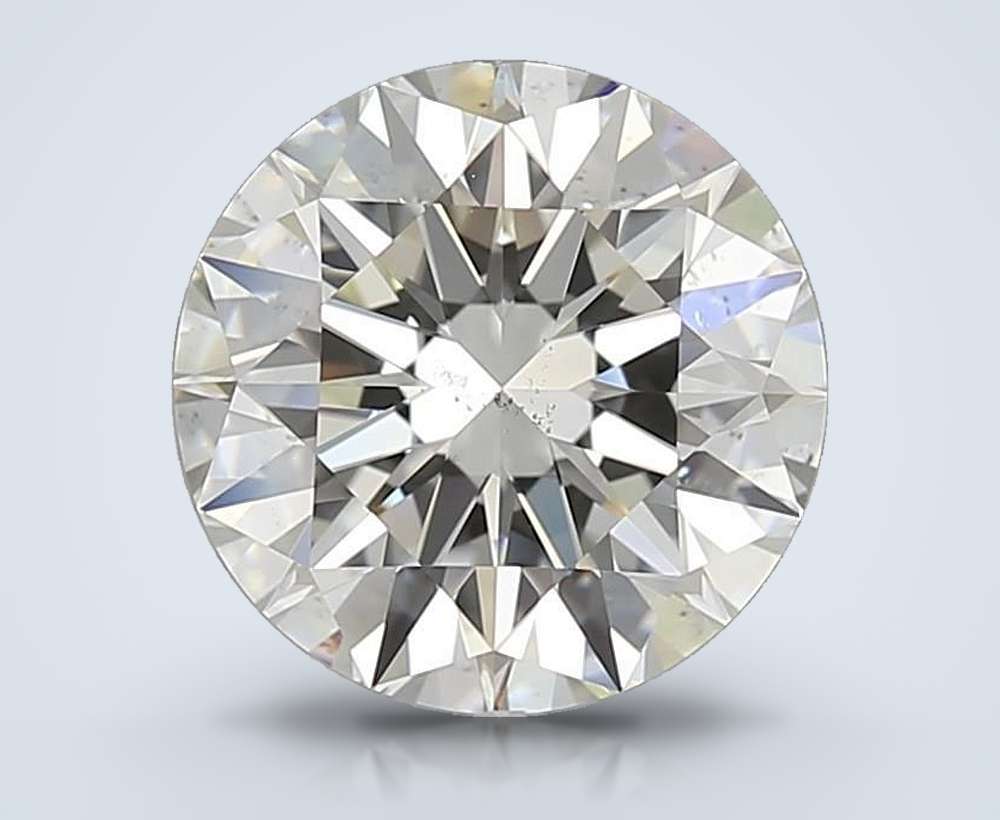 3.02 Carat Round Natural Diamond