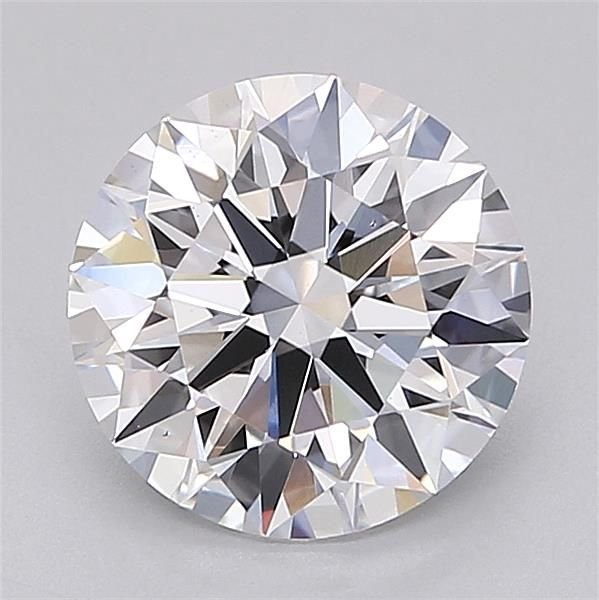 2.50ct D VS2 Rare Carat Ideal Cut Round Lab Grown Diamond