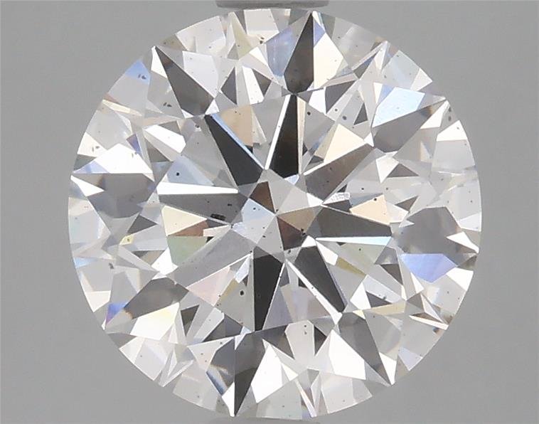 3.23ct G SI1 Rare Carat Ideal Cut Round Lab Grown Diamond