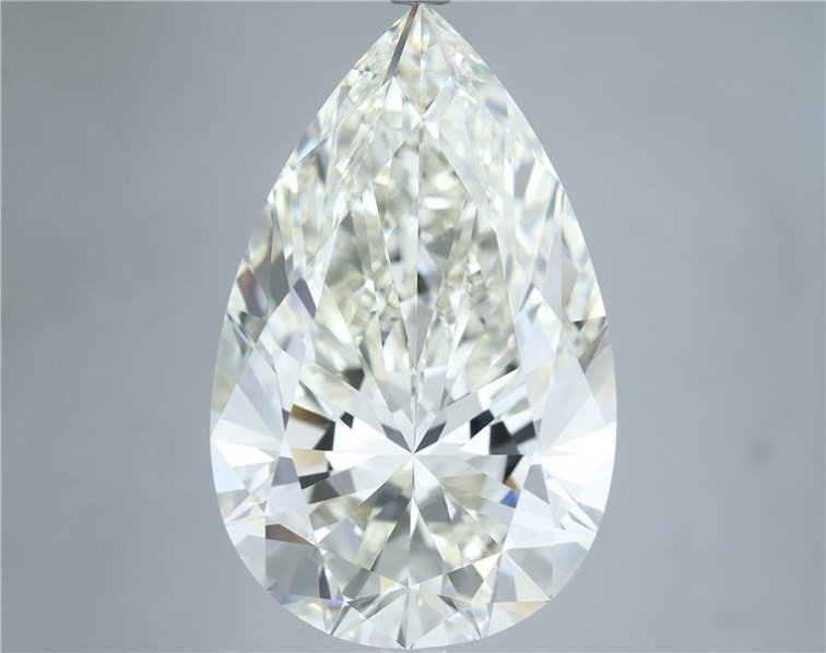 12.09ct I VVS1 Rare Carat Ideal Cut Pear Diamond