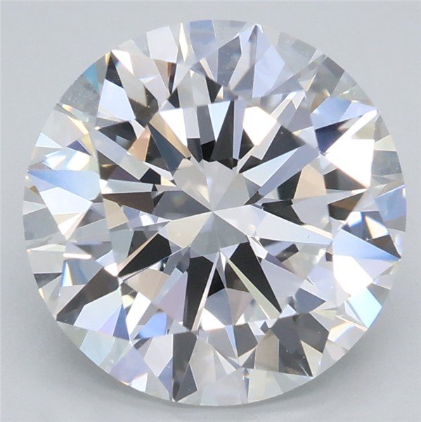 2.51ct D VS1 Excellent Cut Round Lab Grown Diamond