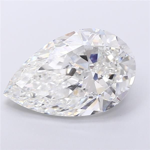 15.07ct F VVS2 Excellent Cut Pear Lab Grown Diamond