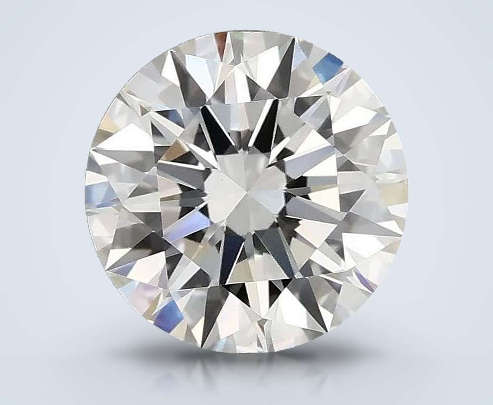 3.91 Carat Round Lab Diamond