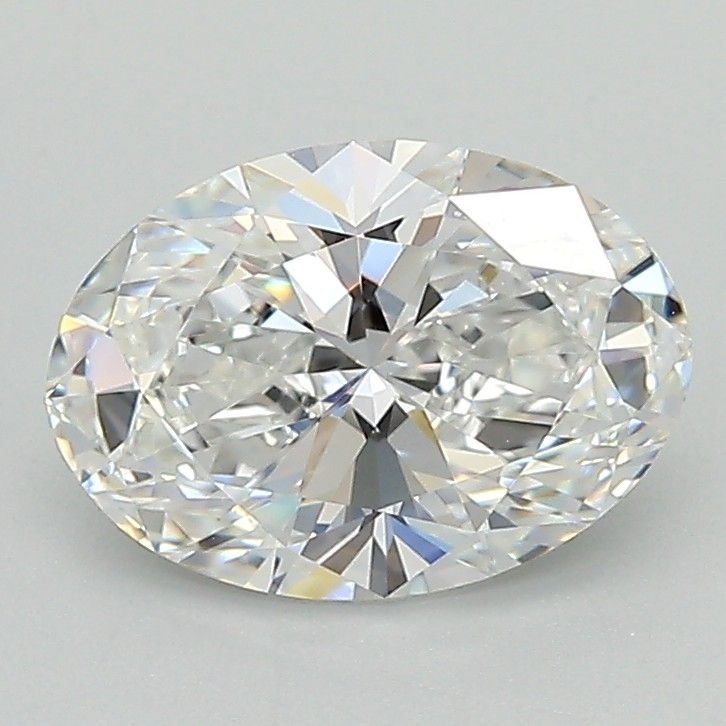 1.54ct E VVS2 Rare Carat Ideal Cut Oval Lab Grown Diamond