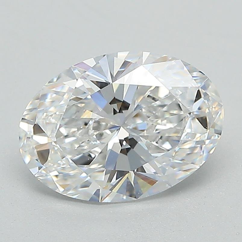 1.59ct D VS1 Rare Carat Ideal Cut Oval Lab Grown Diamond