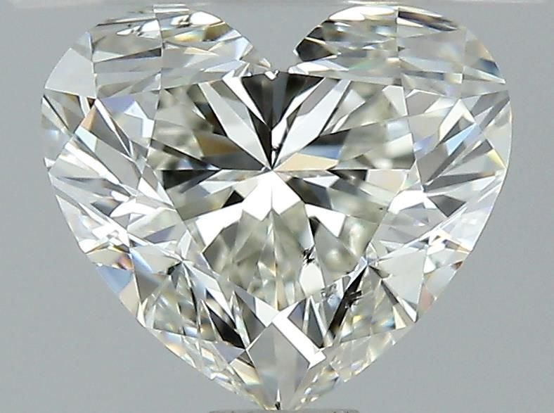 1.71ct H SI1 Rare Carat Ideal Cut Heart Diamond