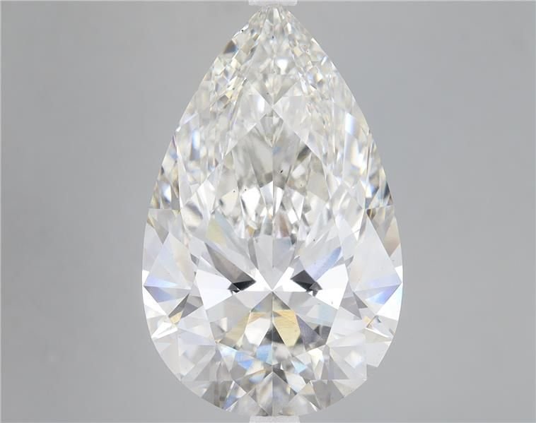 11.88ct H VS2 Rare Carat Ideal Cut Pear Lab Grown Diamond