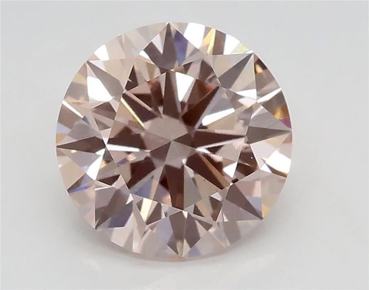 1.65 Ct. Fancy Pink Round Lab Diamond