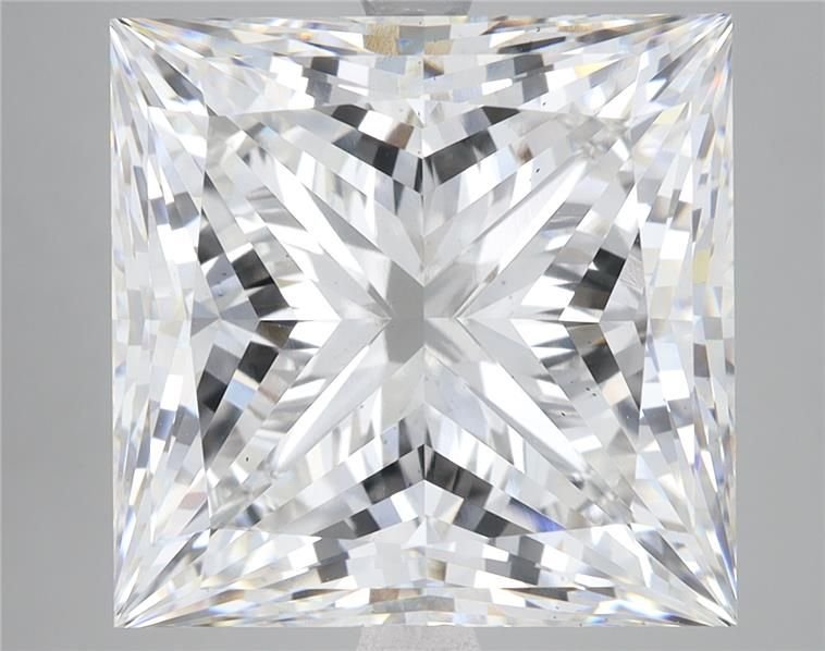 12.70ct F VS2 Rare Carat Ideal Cut Princess Lab Grown Diamond