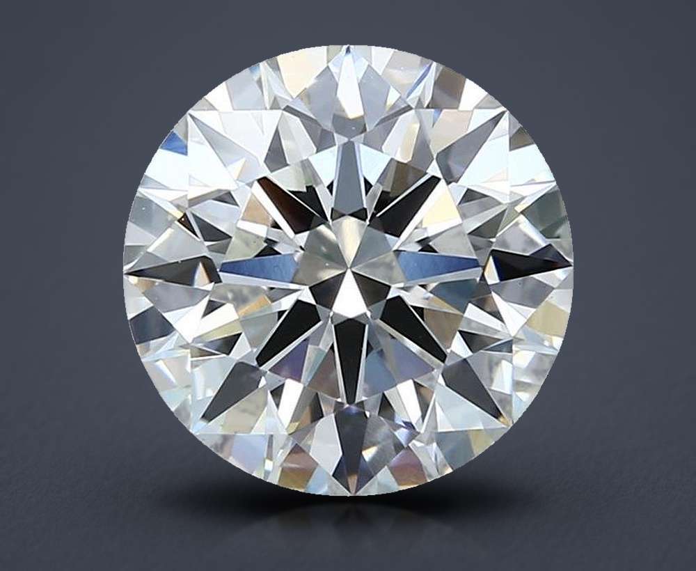 4.04 Carat Round Lab Diamond