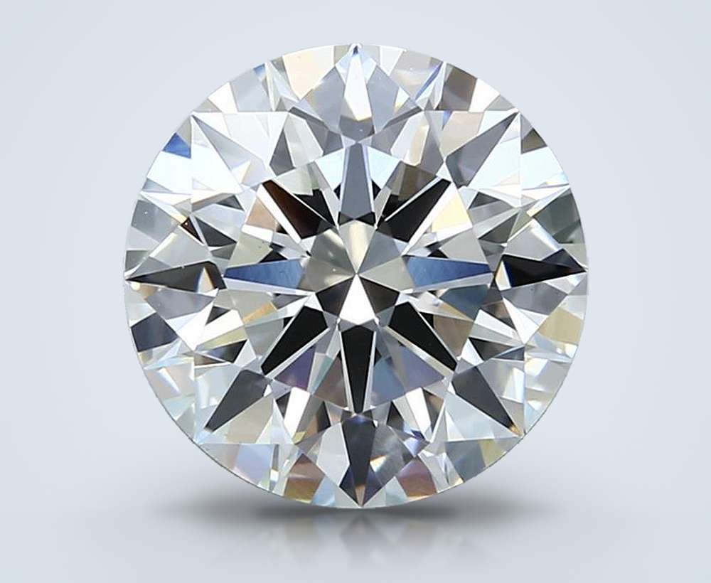 4.04 Carat Round Lab Diamond