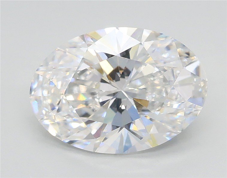 2.02ct E VS2 Rare Carat Ideal Cut Oval Lab Grown Diamond