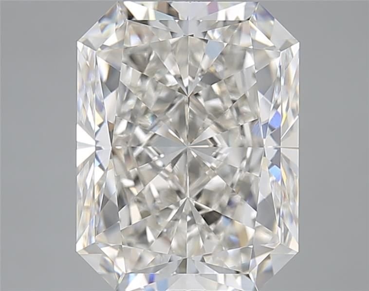 5.02ct J VS1 Rare Carat Ideal Cut Radiant Diamond