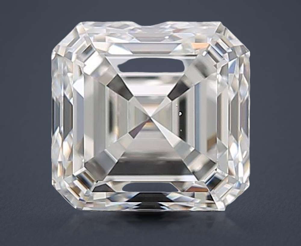 1.02 Carat Asscher Natural Diamond