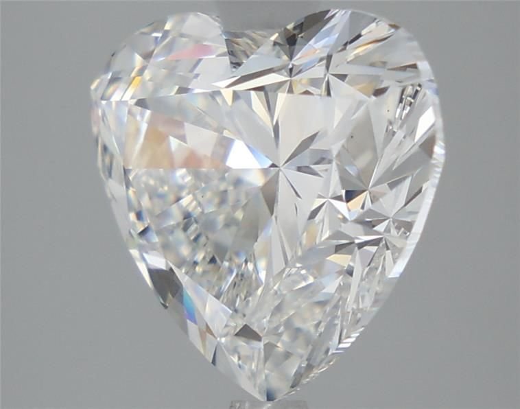 5.08ct E VS2 Rare Carat Ideal Cut Heart Lab Grown Diamond