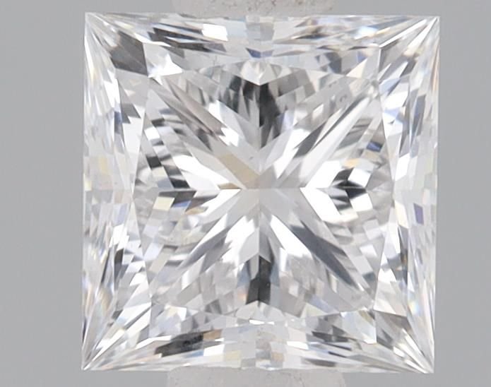 0.75ct E VS1 Rare Carat Ideal Cut Princess Lab Grown Diamond