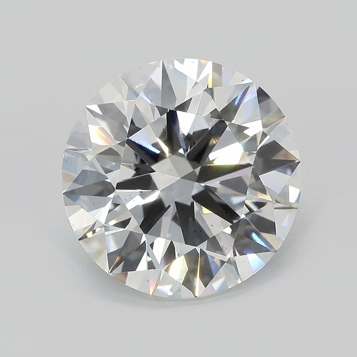 9.10ct F VS2 Rare Carat Ideal Cut Round Lab Grown Diamond