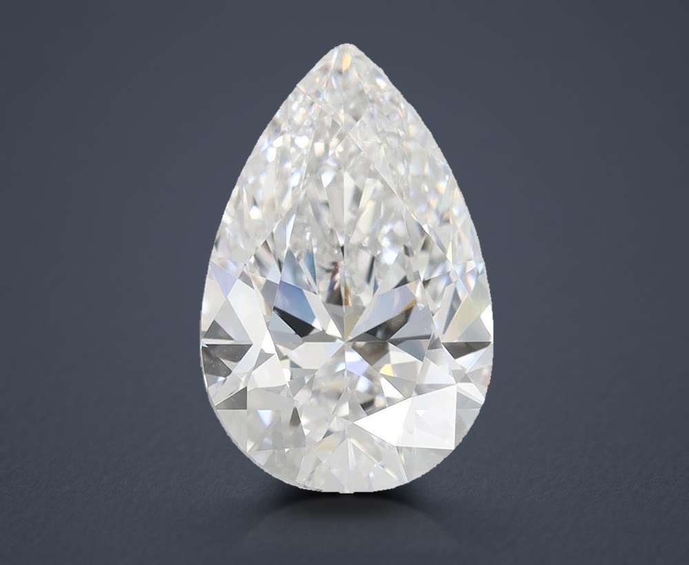 3.20 Carat Pear Lab Diamond