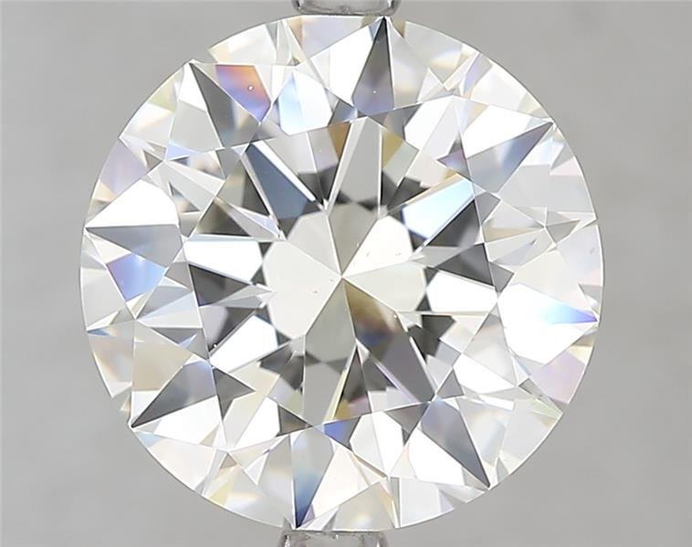3.82ct J VS1 Rare Carat Ideal Cut Round Diamond
