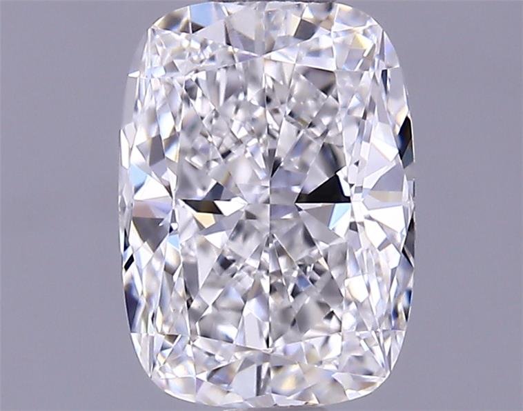 0.79ct F VVS2 Rare Carat Ideal Cut Cushion Lab Grown Diamond