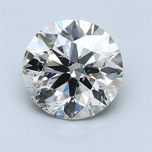 1.70ct J SI2 Rare Carat Ideal Cut Round Diamond