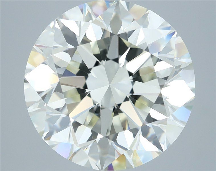 8.02ct J VVS2 Excellent Cut Round Diamond