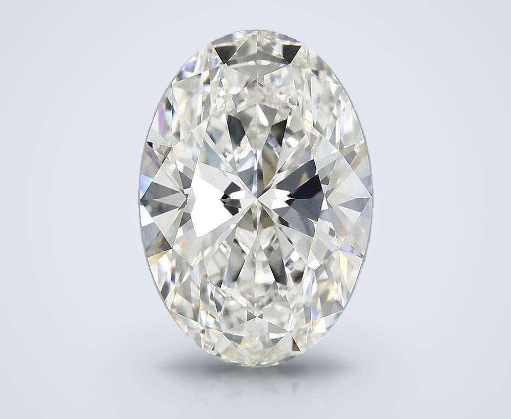 6.10 Carat Oval Lab Diamond