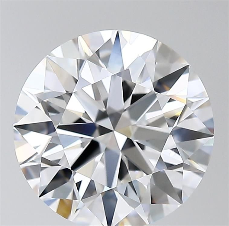 3.87ct E VVS1 Rare Carat Ideal Cut Round Diamond