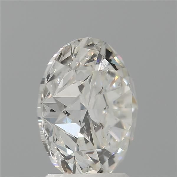 3.74ct J SI2 Rare Carat Ideal Cut Round Diamond